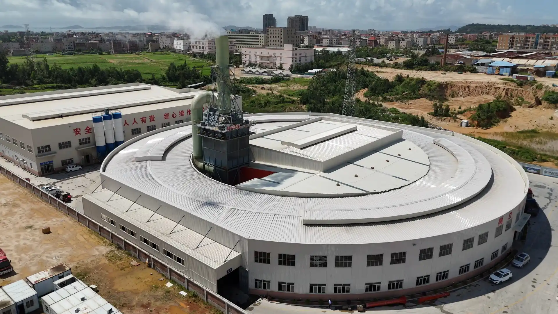Mobile Rotary Tunnel Kiln