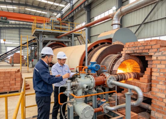Brick kiln fuel matching and burner system assessment
